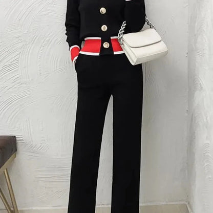 Women's Knitted Tracksuit