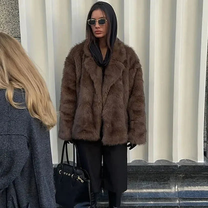 Women's Faux Fur Jacket