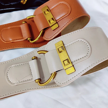 Luxury Elastic Waist Cinch Belt – Adjustable Women’s Fashion Accessory