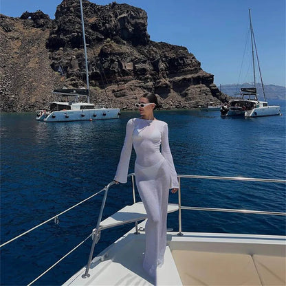 Women's Backless Beach Dress