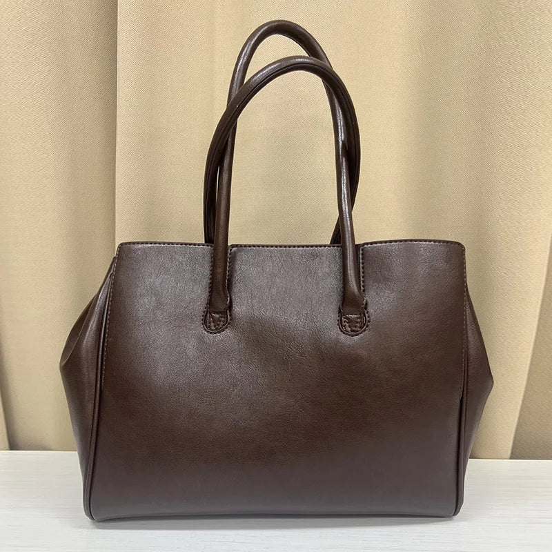 Suede Patchwork Tote