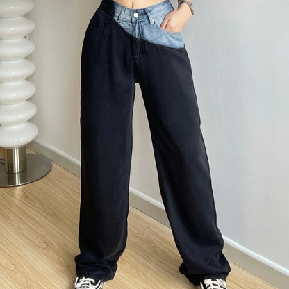 High Waist Wide-Leg Jeans for Women