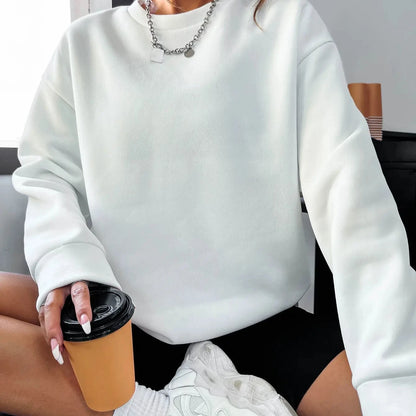 Women's Printed Crewneck Sweatshirt