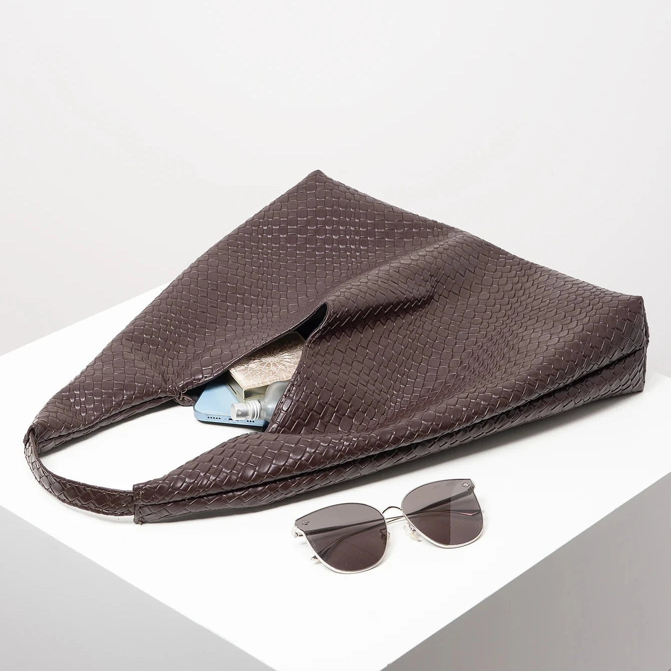 Retro Leather Shoulder Bag for Women
