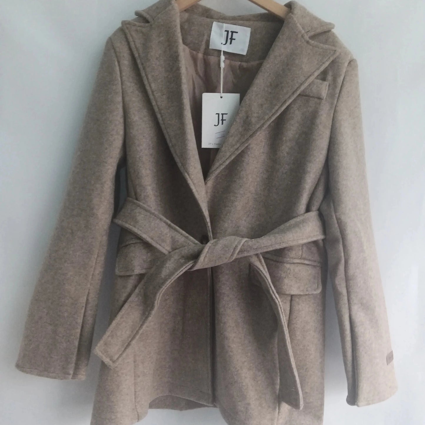 V Neck Slim Waist Bandage Jacket