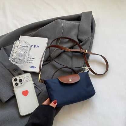 Mini Nylon Dumpling Bag – Lightweight Waterproof Shoulder Bag for Women