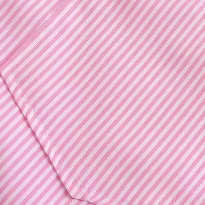 Women's Striped Button-Up Shirt