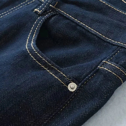 Wide-Leg High-Waist Denim Jeans