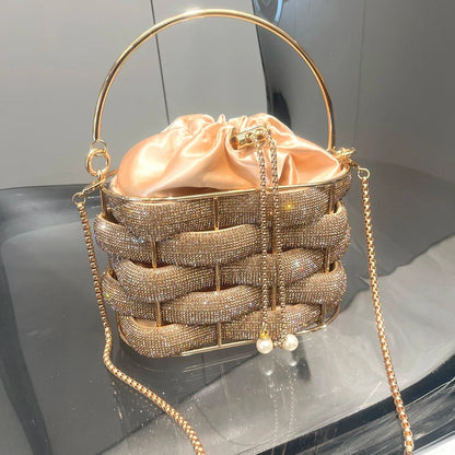 Rhinestone Evening Clutch for Women