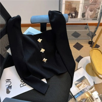 Square Neck Sweater for Women