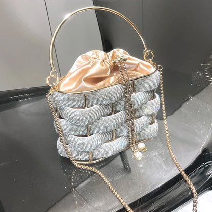 Rhinestone Evening Clutch for Women