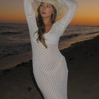 Women's Knit Beach Cover-Up