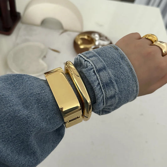 Punk Hip Hop Water Drop Cuff