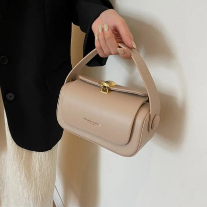 Black Leather Shoulder Bag - Elegant and Practical Women’s Leather Handbag for Everyday Use