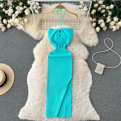 Women's Split Knitted Dress