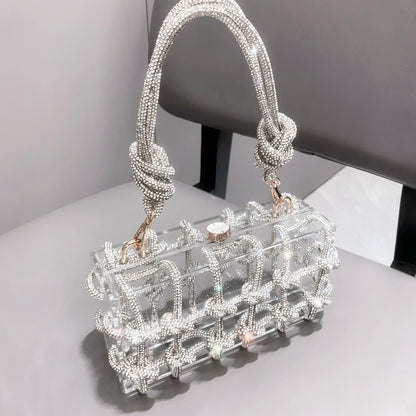 Rhinestone Evening Bag for Women