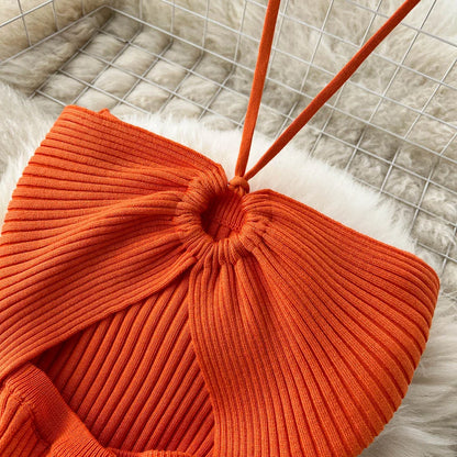 Women's Split Knitted Dress