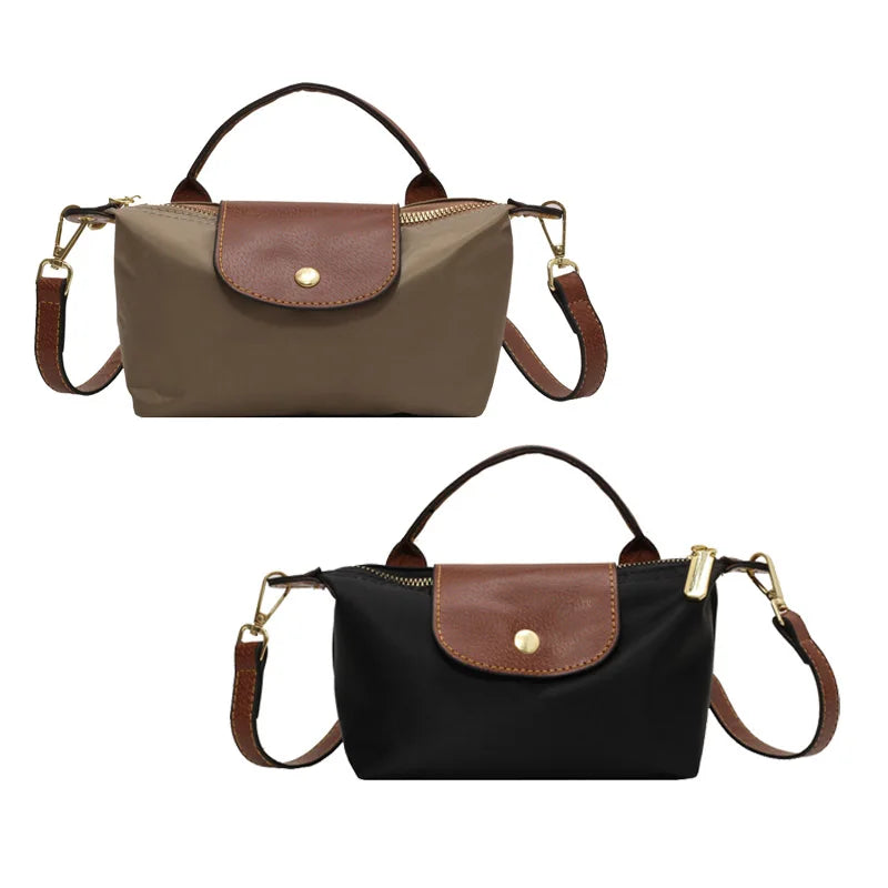 Mini Nylon Dumpling Bag – Lightweight Waterproof Shoulder Bag for Women