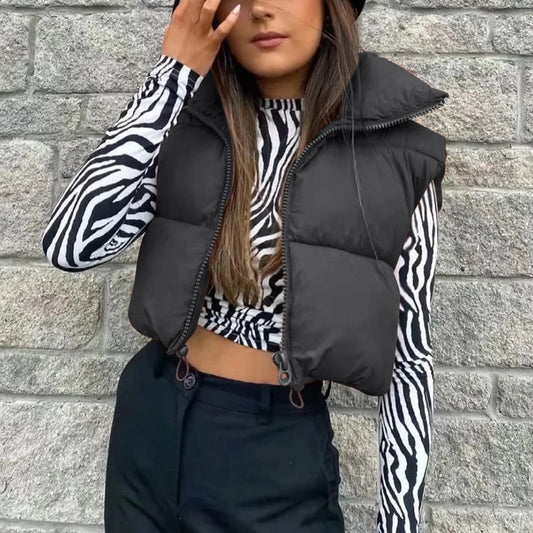 Women's Quilted Sleeveless Vest