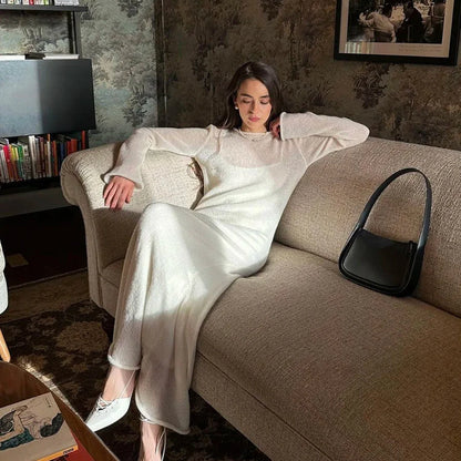 Women's Knit Long Dress