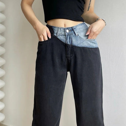 High Waist Wide-Leg Jeans for Women