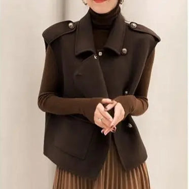 Vintage Wool Vest for Women