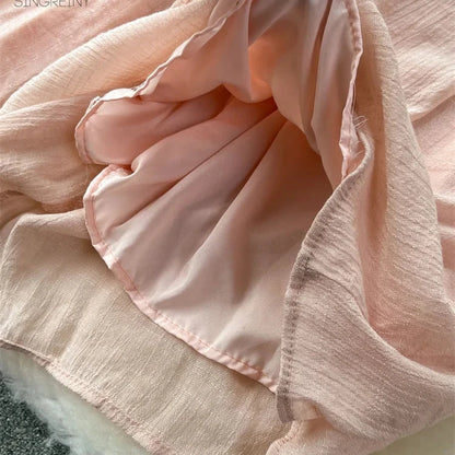 Stylish Mesh Wide-Leg Pants – Lightweight, Breathable, High-Waist Summer Trousers