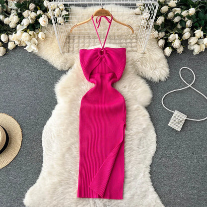 Women's Split Knitted Dress