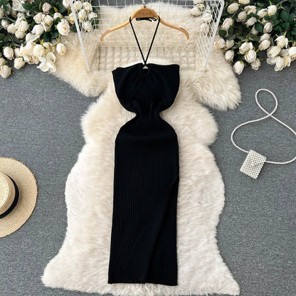 Women's Split Knitted Dress