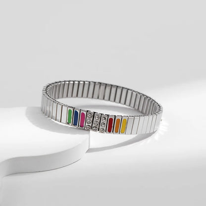 Elegant Pearl Elastic Bracelet for Women