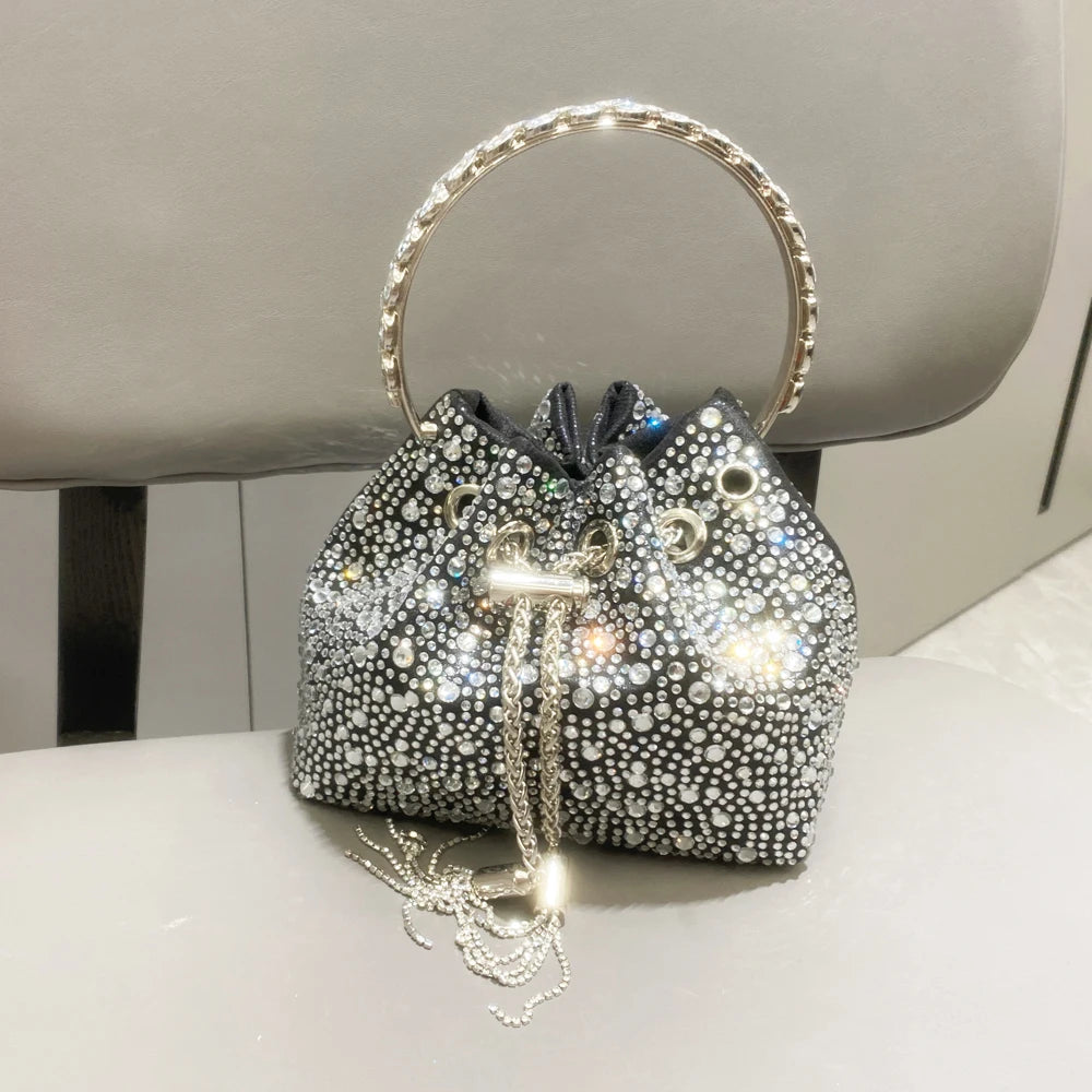 Rhinestone Clutch Bag for Women