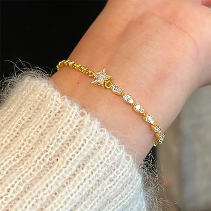 Zircon Star Bracelet