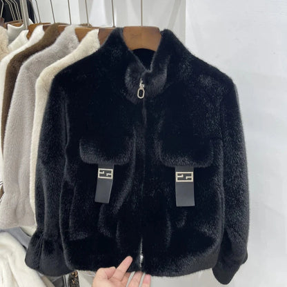 Sweet Sheepskin Long Coat