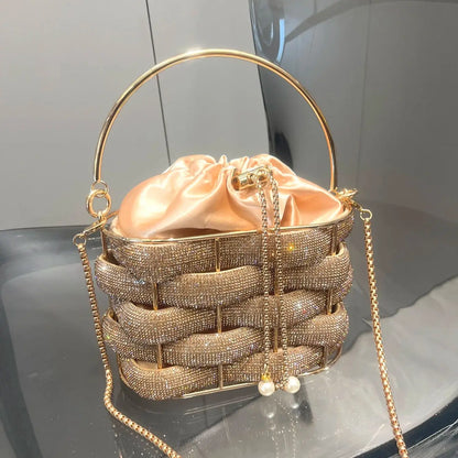 Rhinestone Evening Clutch for Women