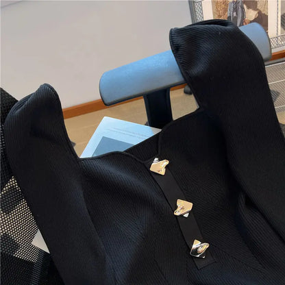 Square Neck Sweater for Women