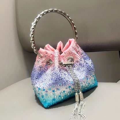 Rhinestone Clutch Bag for Women