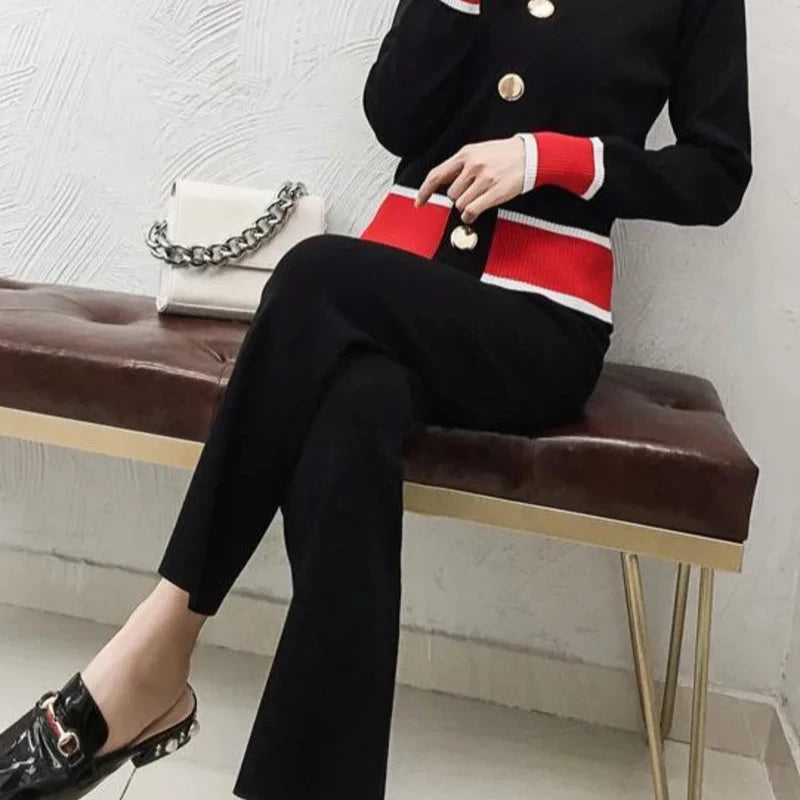 Women's Knitted Tracksuit
