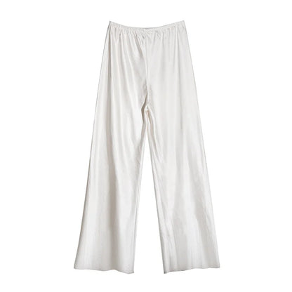 Women’s Satin Wide Leg Pants
