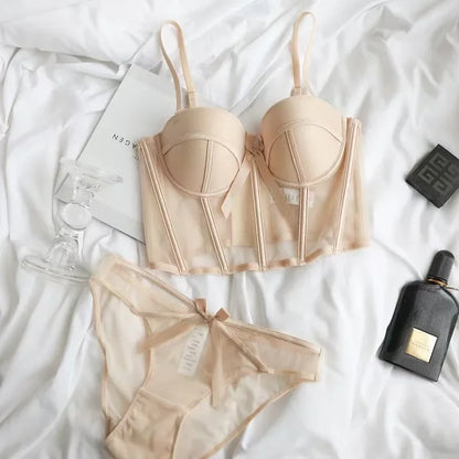 Sexy Lace Push-Up Bra for Women