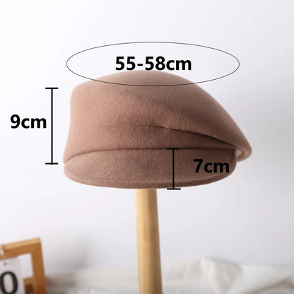 Women's Wool Beret Hat