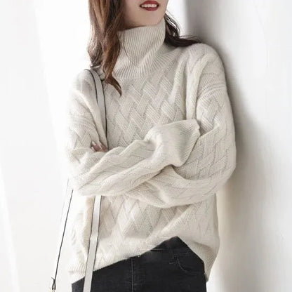 Oversized Cashmere Sweater for Women in Luxury