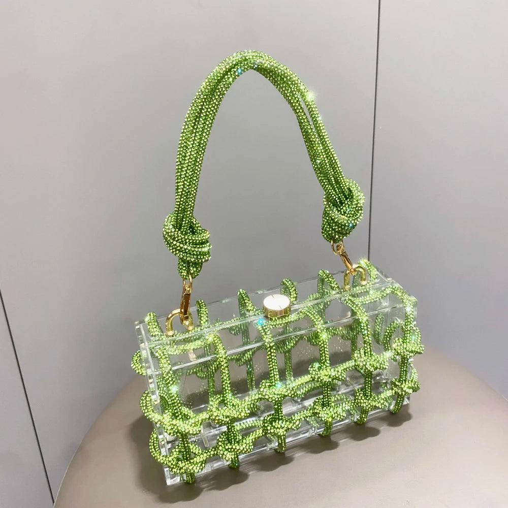 Rhinestone Evening Bag for Women