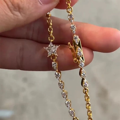 Zircon Star Bracelet