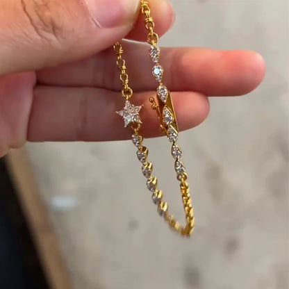 Zircon Star Bracelet