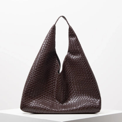 Retro Leather Shoulder Bag for Women