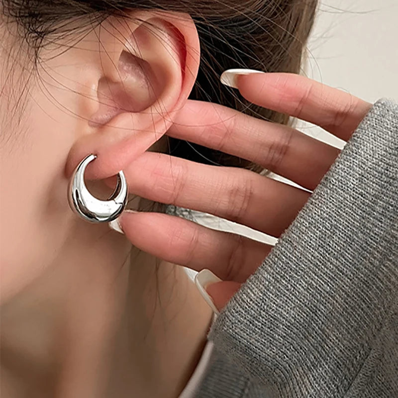 Water Drop Geometric Earrings