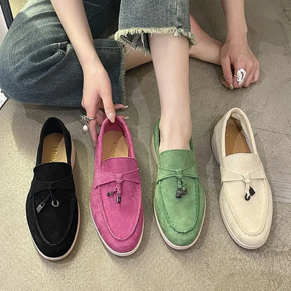 Women's Casual Suede Loafers