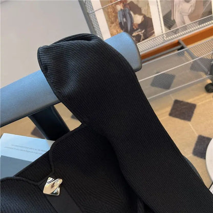 Square Neck Sweater for Women