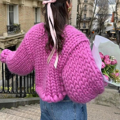 Twist Knitted Cardigan