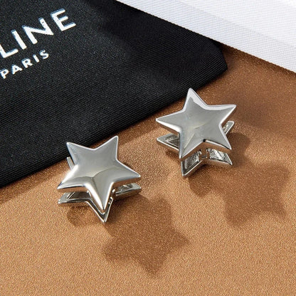Star Pearl Earrings for Women